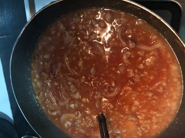 番茄肉酱意大利面