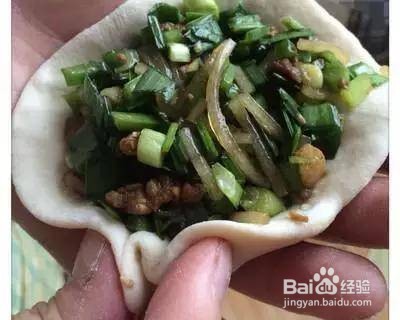 多馅又美观的麦穗饺子