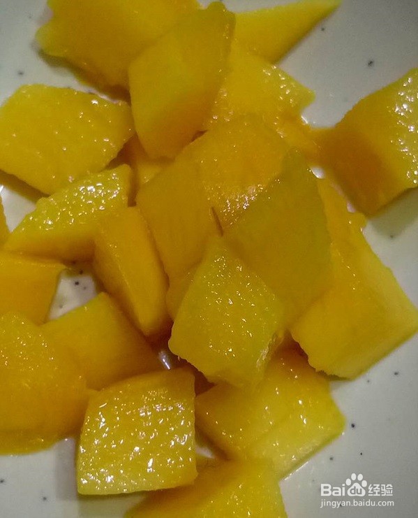 芒果紫薯球怎么做