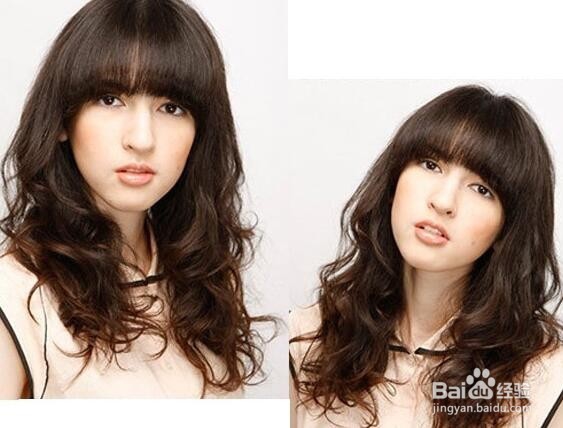 不同脸型选对齐刘海 为你的颜值加分