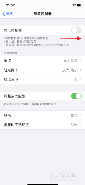 iphone11怎么开启控制缩放器