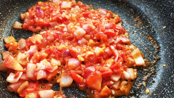 芝士焗番茄肉酱方便面