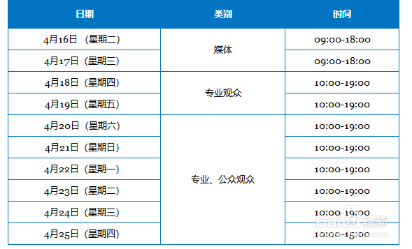 2019上海车展观展指南