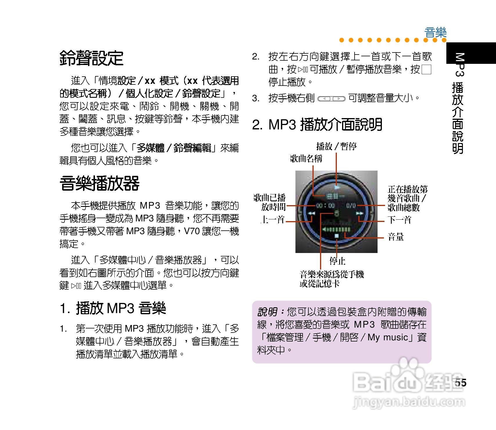华硕手机V70型说明书:[6]
