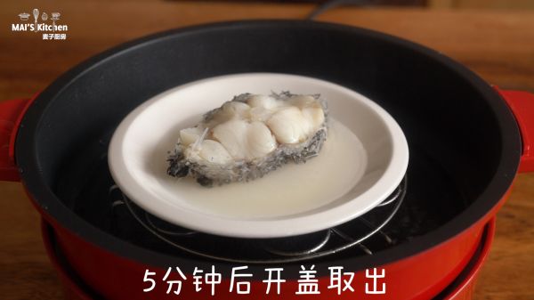 芦笋鳕鱼蒸滑蛋