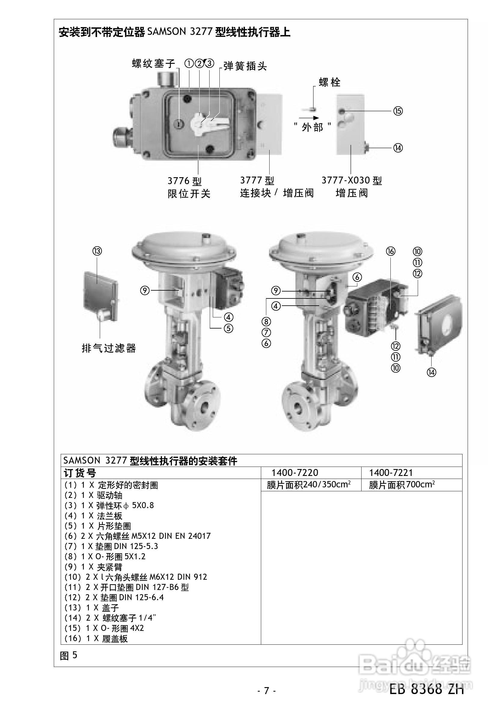 Samson 3776型限位开关中文安装维修手册:[1]