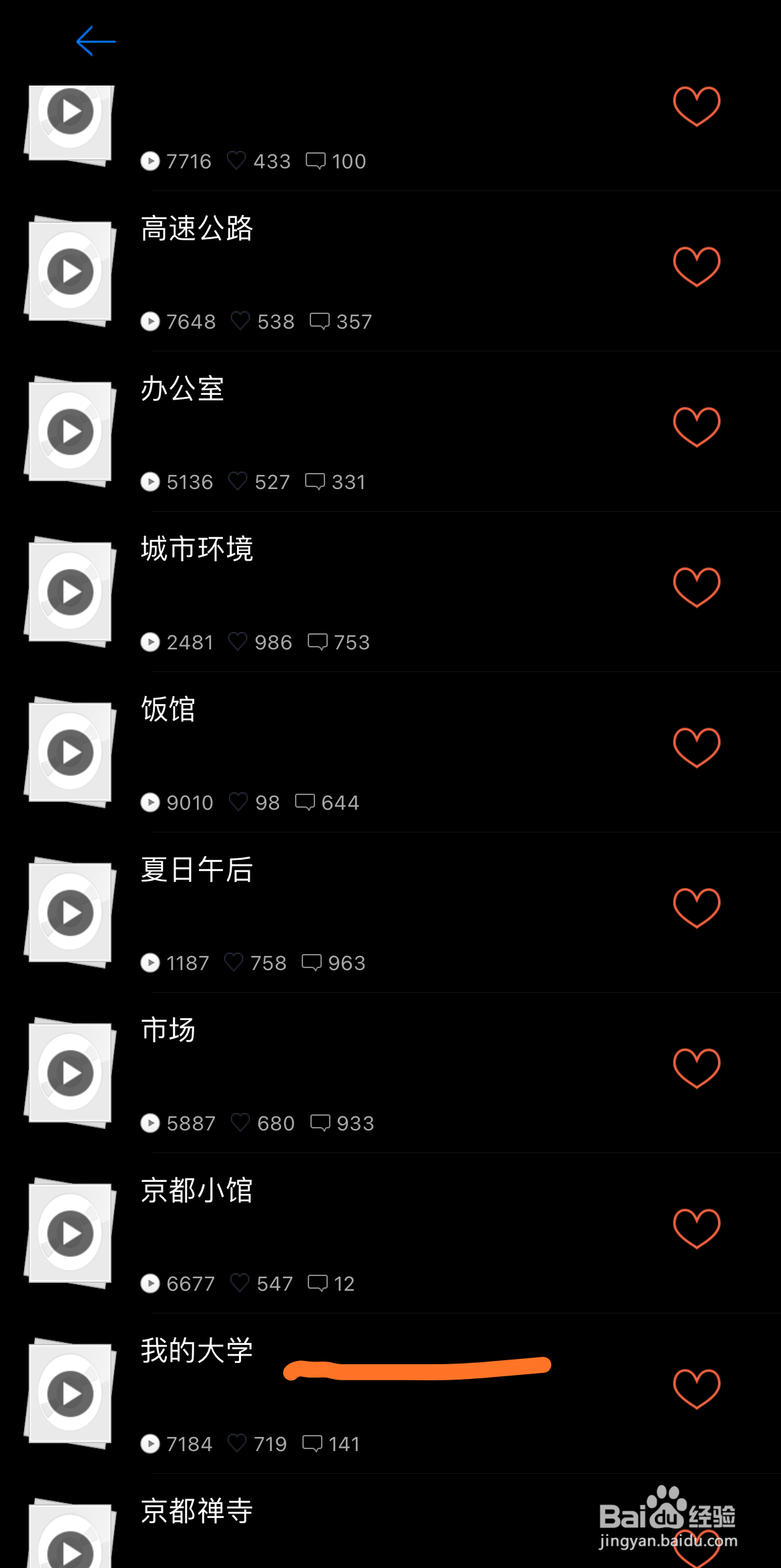 Lonely冥想中怎么播放我的大学