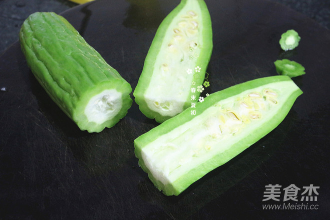 苦瓜豆豉炆五花肉