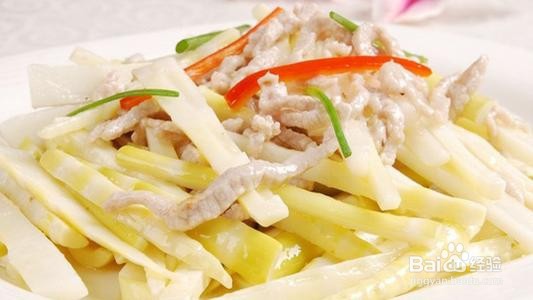 竹笋辣炒鸡丝
