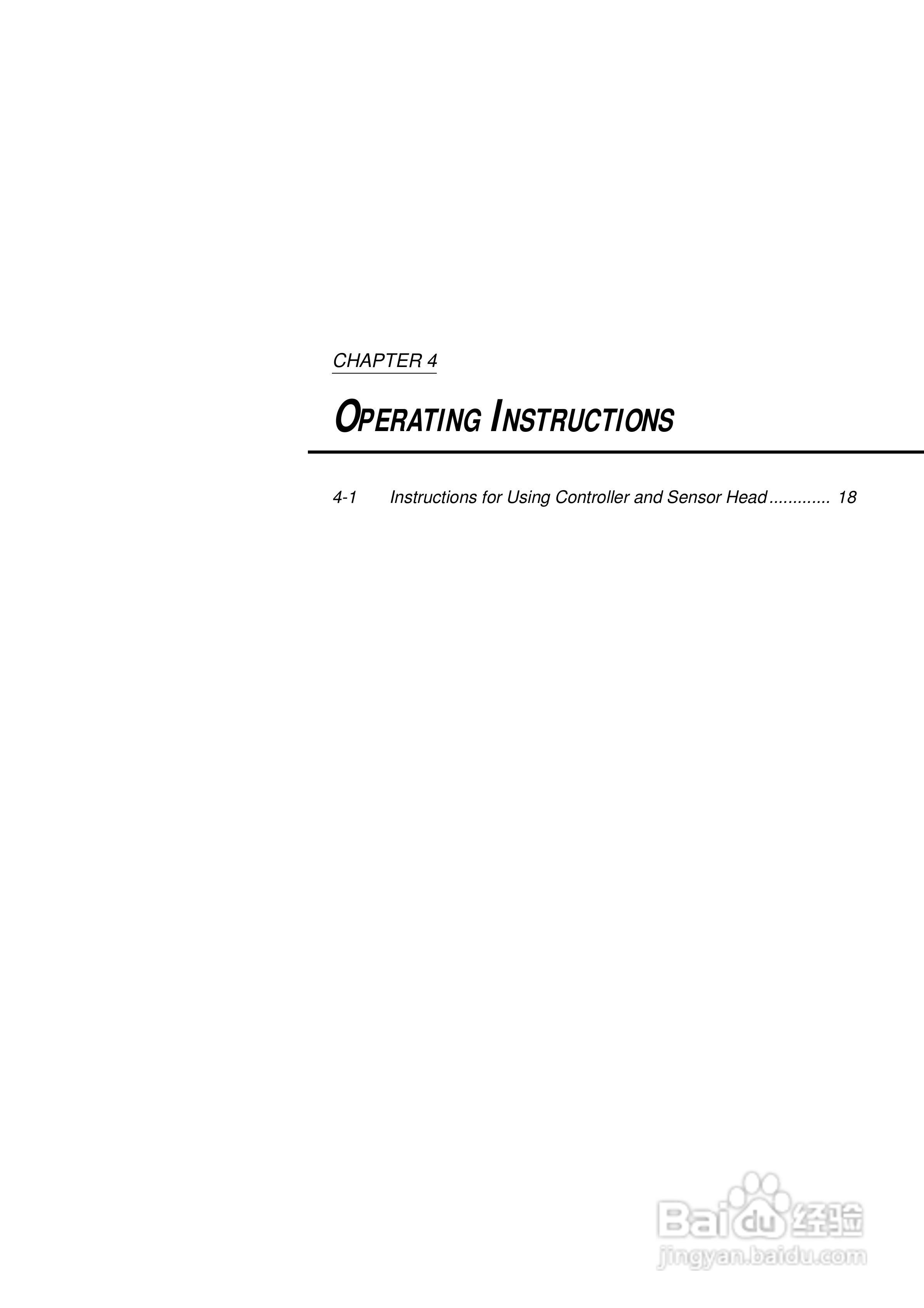 基恩士LC 系列類比感測器控制器说明书:[3]