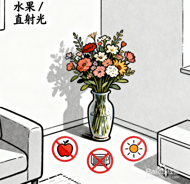 清水如何保持鲜花保鲜？