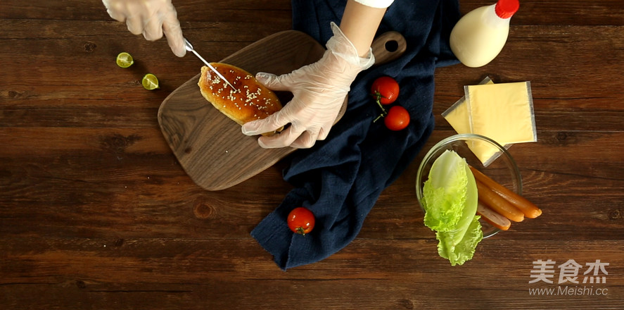 美式热狗包的做法