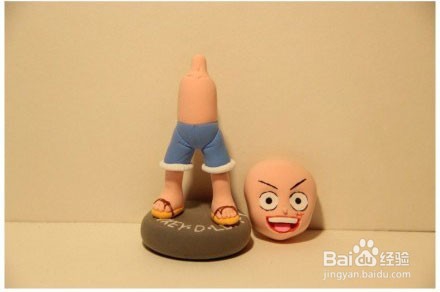 《海贼王》——路飞DIY超轻粘土制作教程