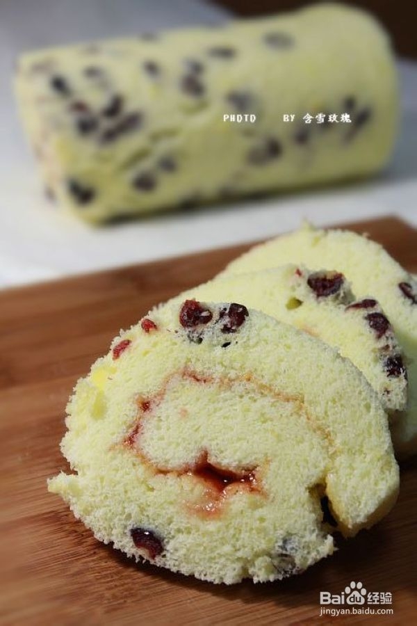 怎么做瑞士卷——蔓越莓瑞士卷