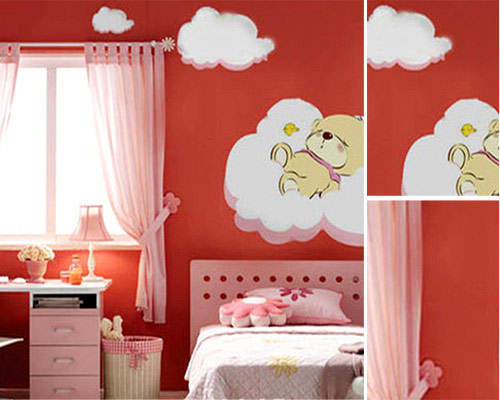 怎样打造儿童房背景墙