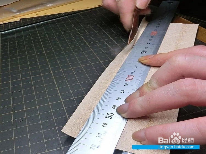 完整拉链手包教程,皮艺手包,手工制作