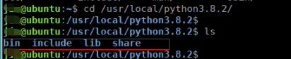 Ubuntu安装python3.8.2切换为系统默认版本