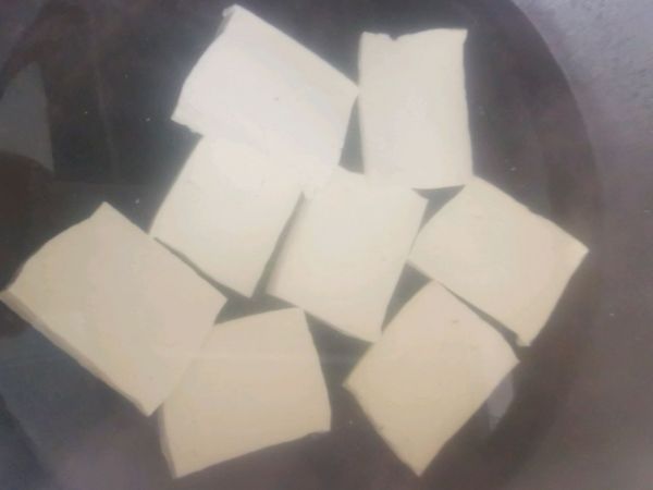 街边小吃铁板豆腐