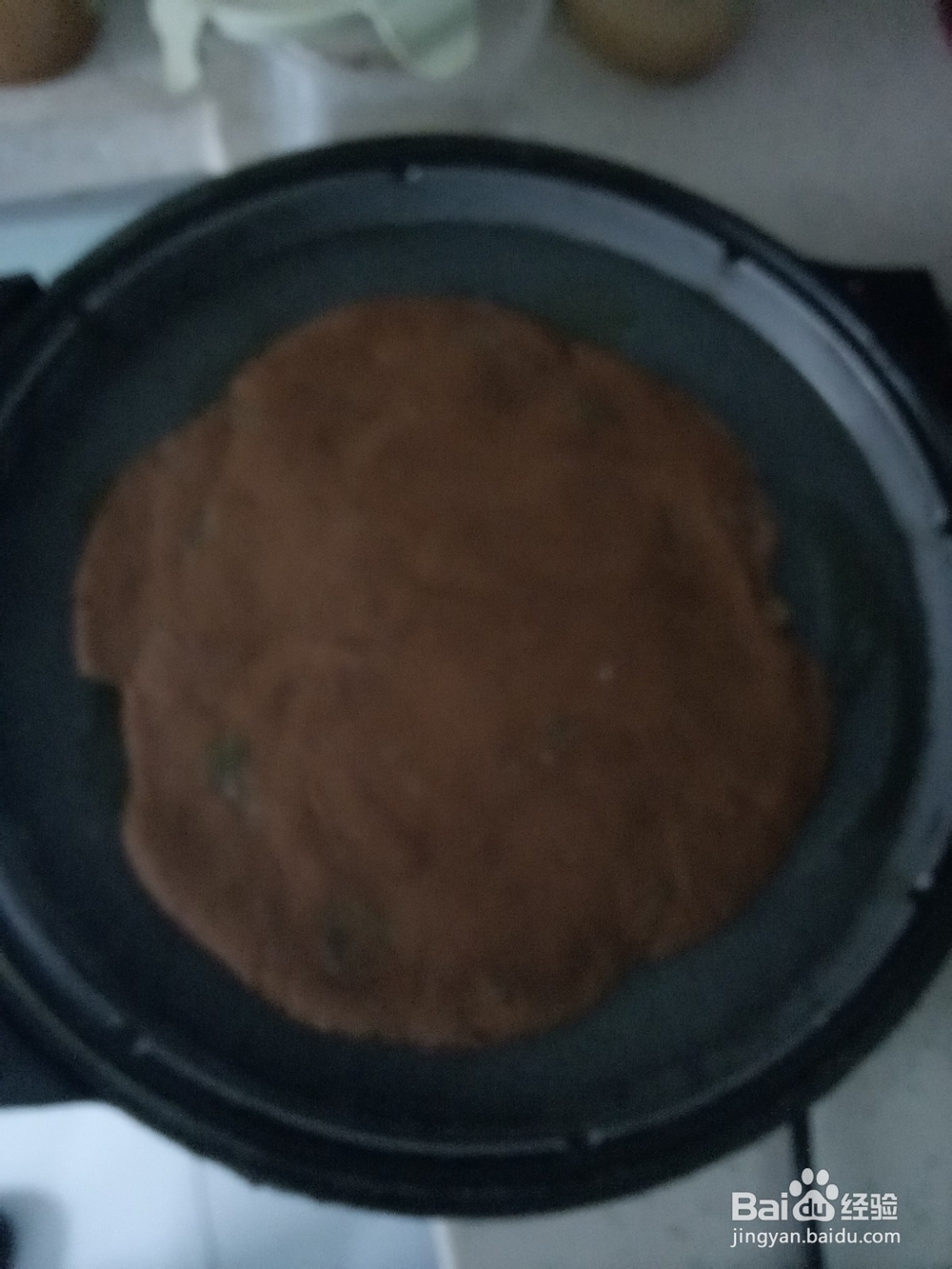 红糖葡萄干发面饼