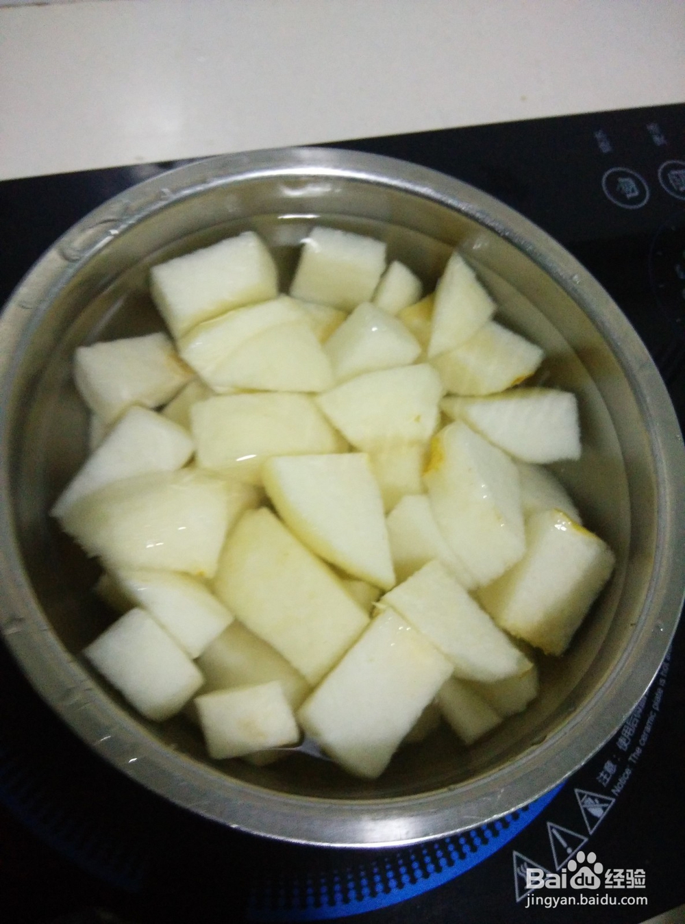 简易糖水梨做法