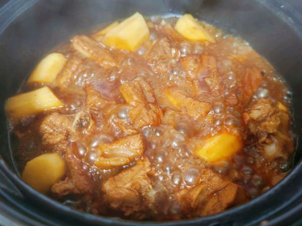 桂花糖醋山药排骨