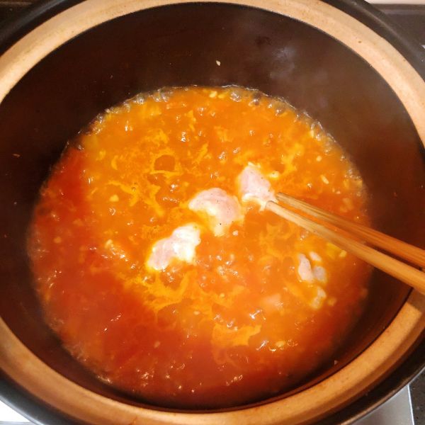 茄汁巴沙鱼拌面