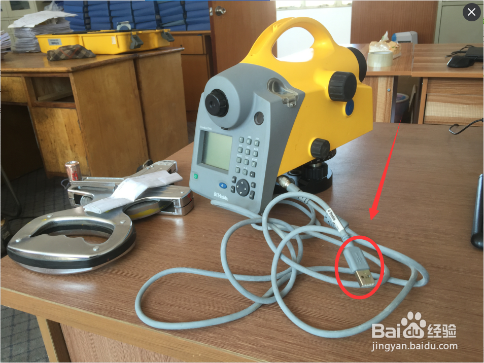 trimble DINI天宝电子水准仪usb接口数据传输