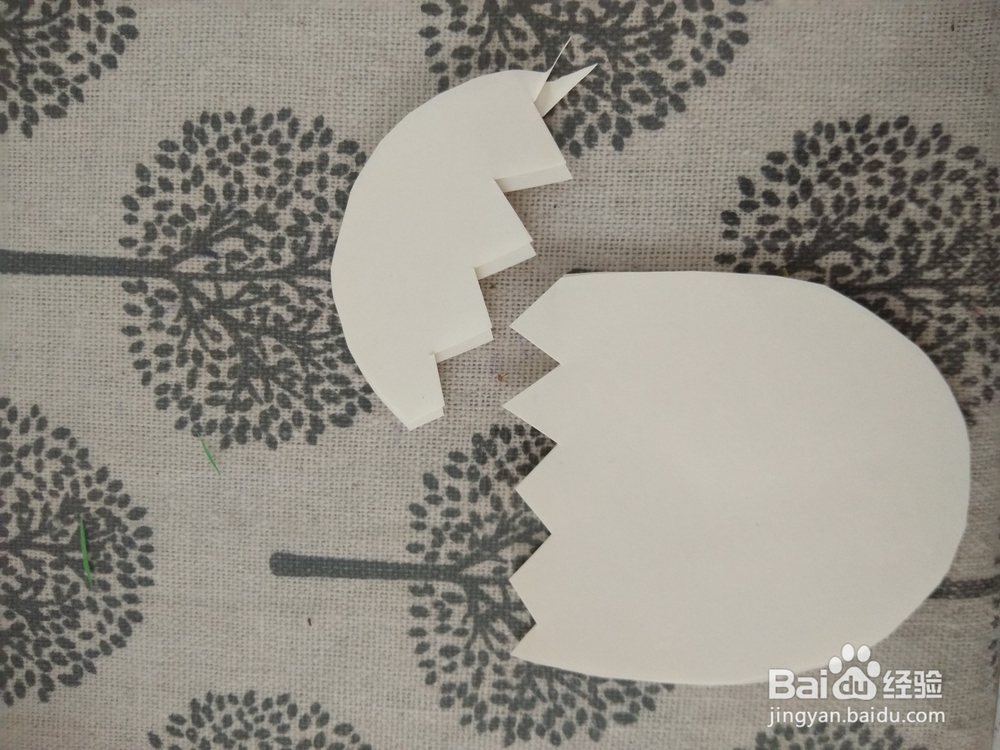 幼儿园元旦手工--“破壳的鸡蛋”手工做法