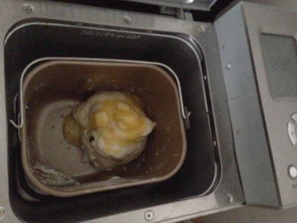 葱香沙拉面包片