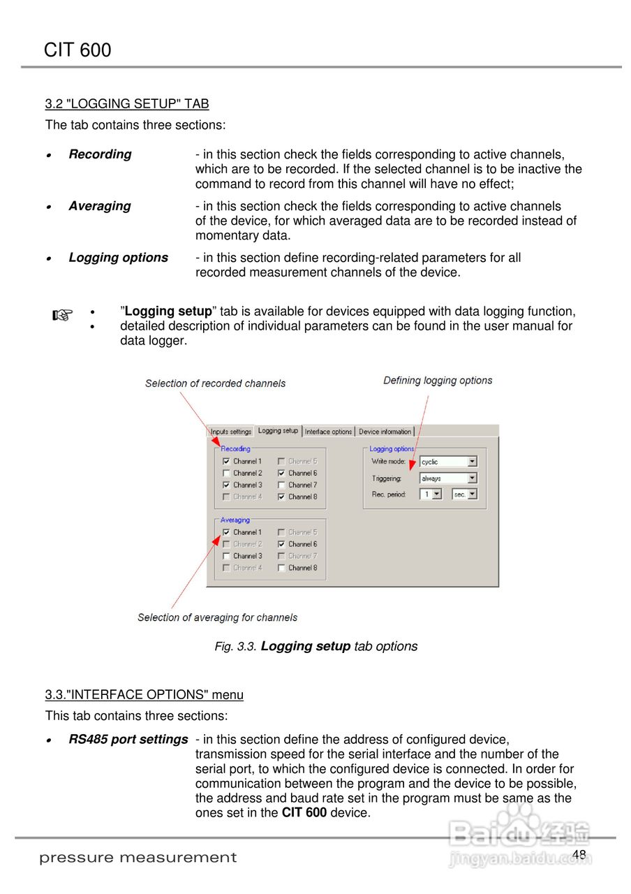 欧智博德CIT 600多通道LCD流程显示器使用手册:[5]