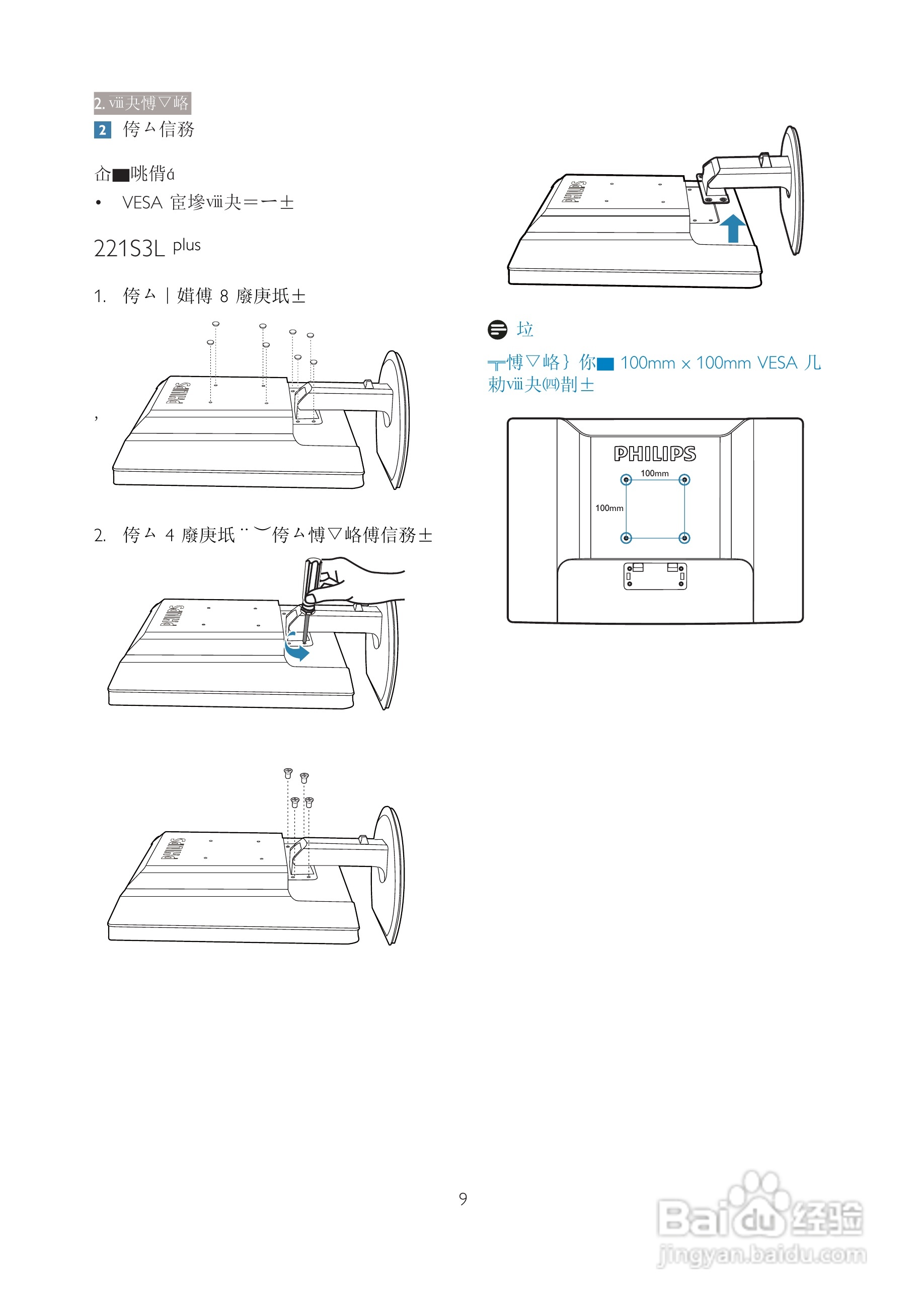 PHILIPS 22153显示器使用说明书:[2]