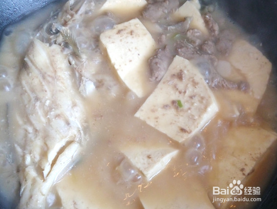 鱼汤炖豆腐做法