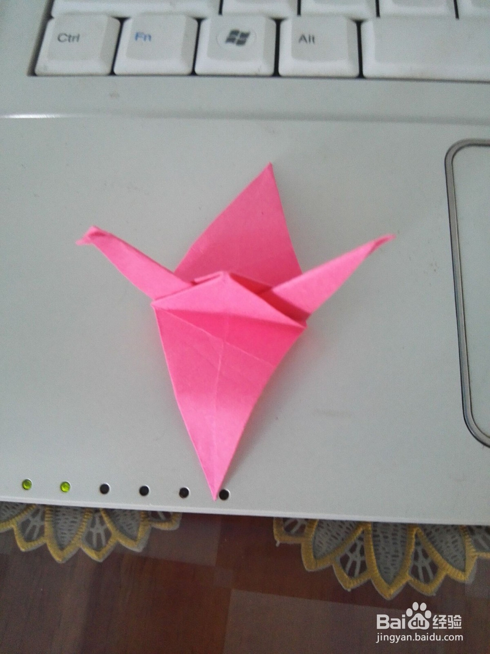 如何用手工纸折千纸鹤