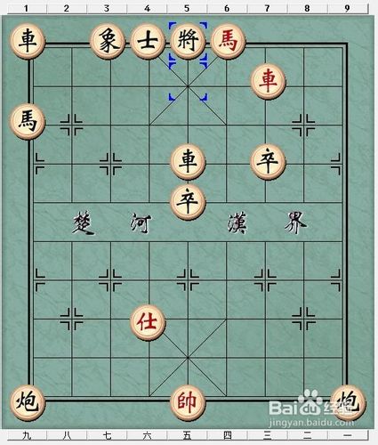 中国象棋杀法——钓鱼马