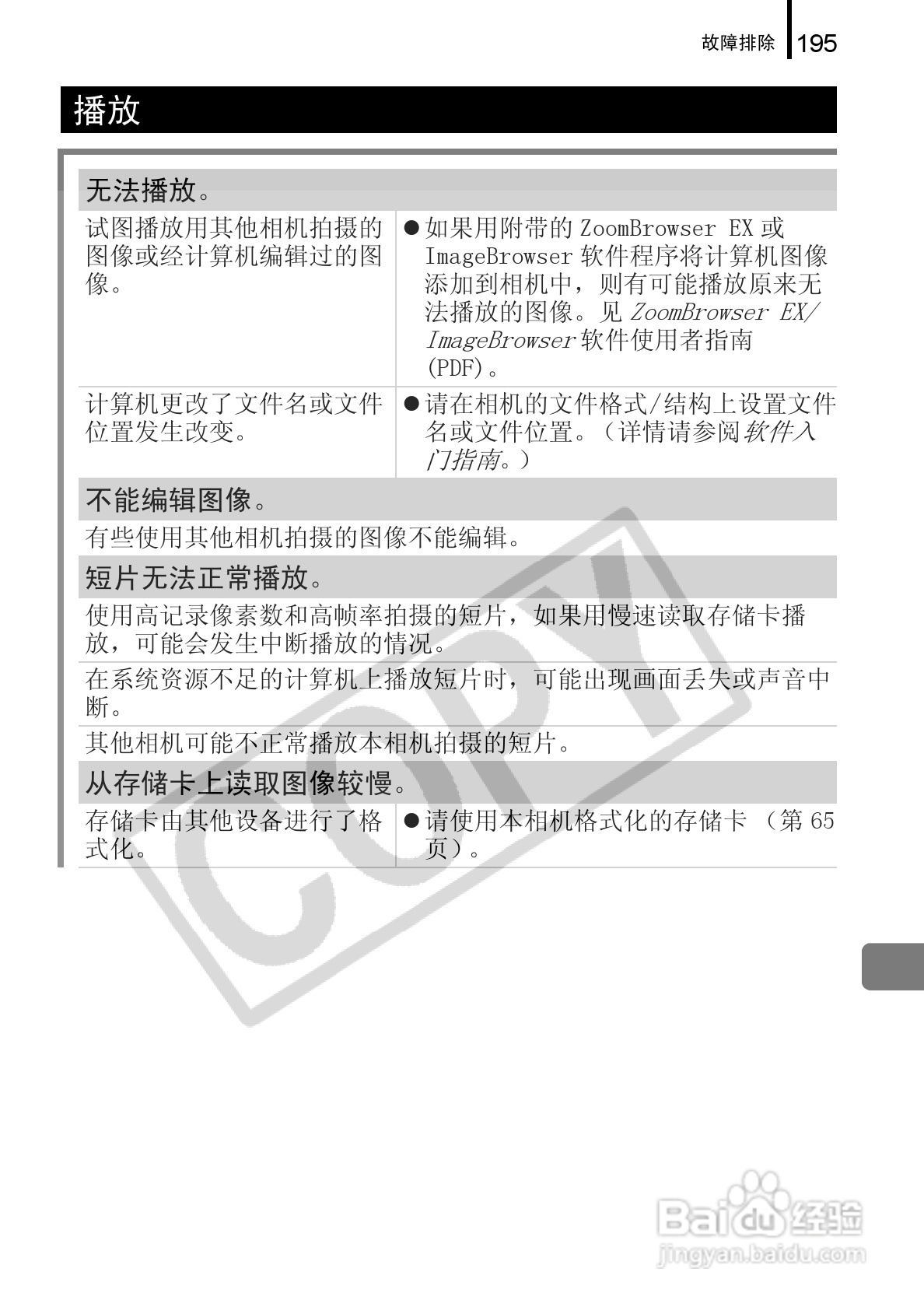 佳能DIGITAL IXUS 960 IS数码相机使用说明书:[20]