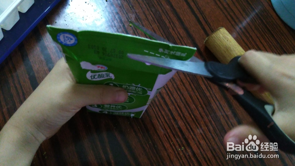 教孩子简单自制芒果冰淇淋