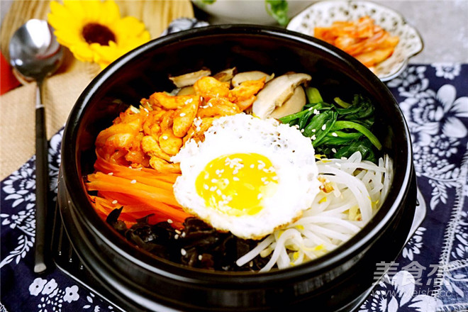 石锅拌饭的做法