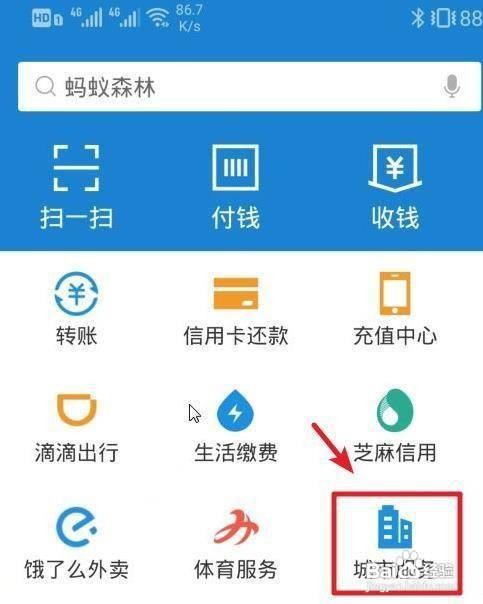 支付宝怎样查询社保卡余额