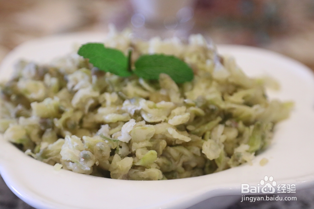 心心念念的洋槐花麦饭