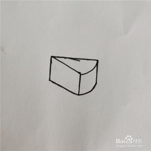 常见蛋糕的几种简笔画法