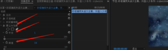 pr蒙尘效果制作