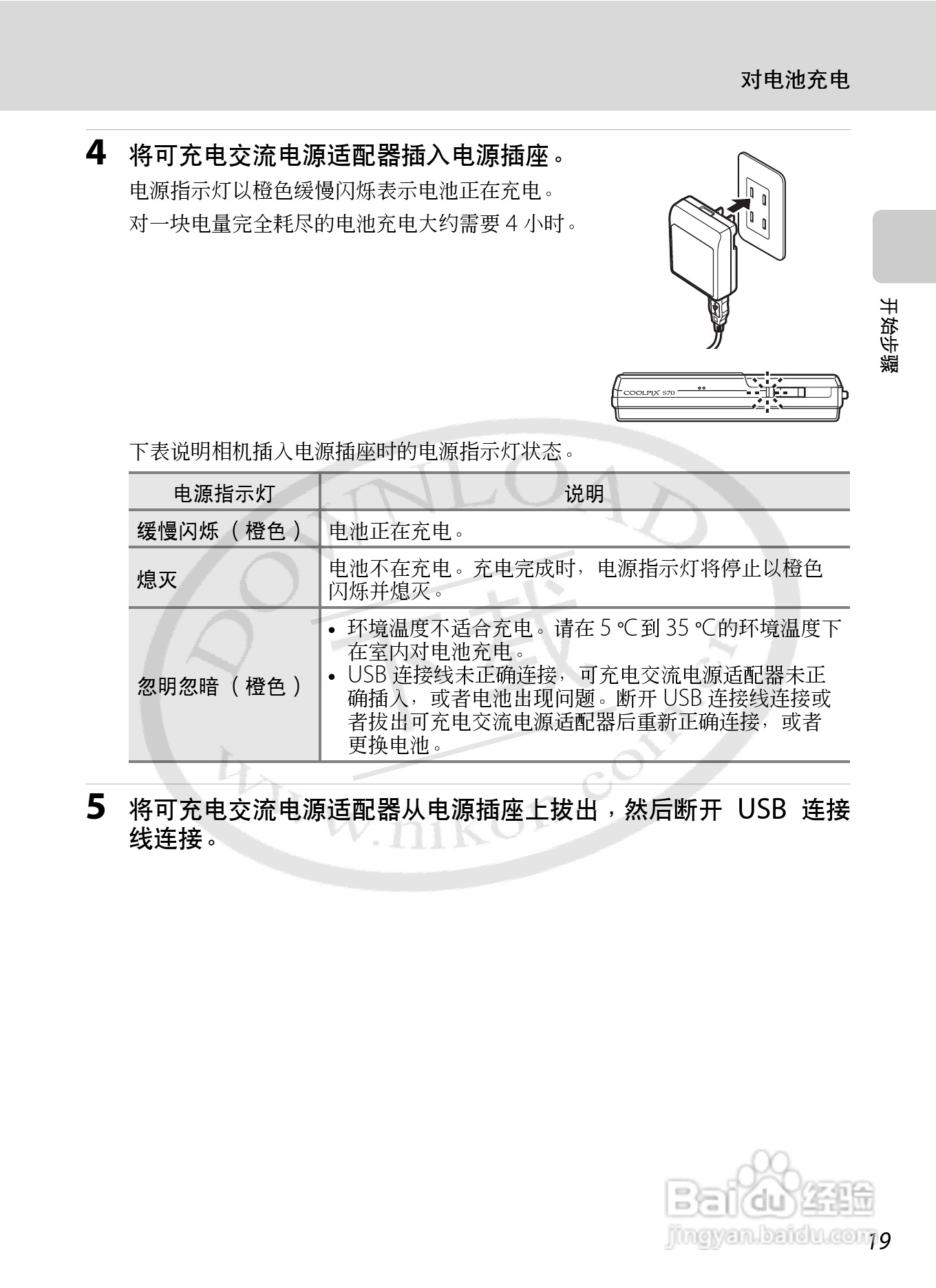 尼康Coolpix S70数码相机说明书:[4]