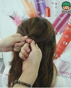 教你学习盘发造型 优雅蜈蚣发辫盘发