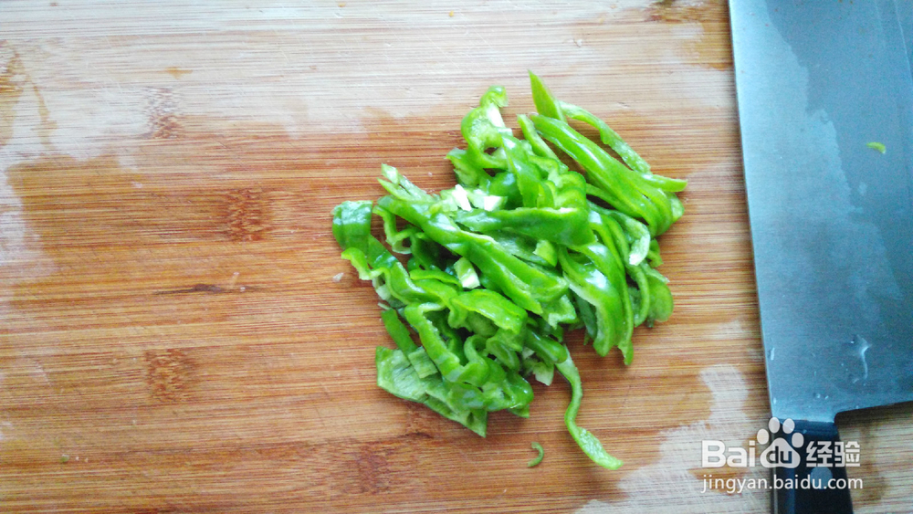 青椒土豆丝的做法图解