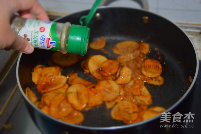 黑椒烧汁杏鲍菇