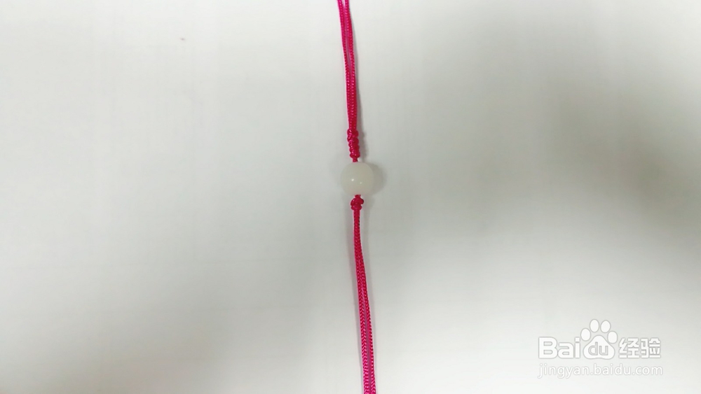 红豆手链编织教程