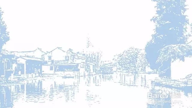 如何用PS把风景图片处理成水墨画效果