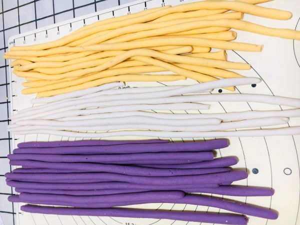 自制Q弹三色芋圆