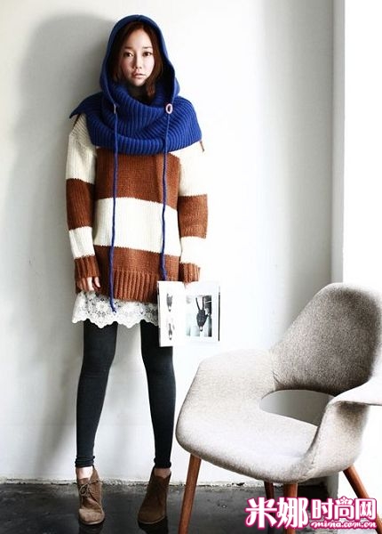 怎样在冬日穿出时髦混搭层次感