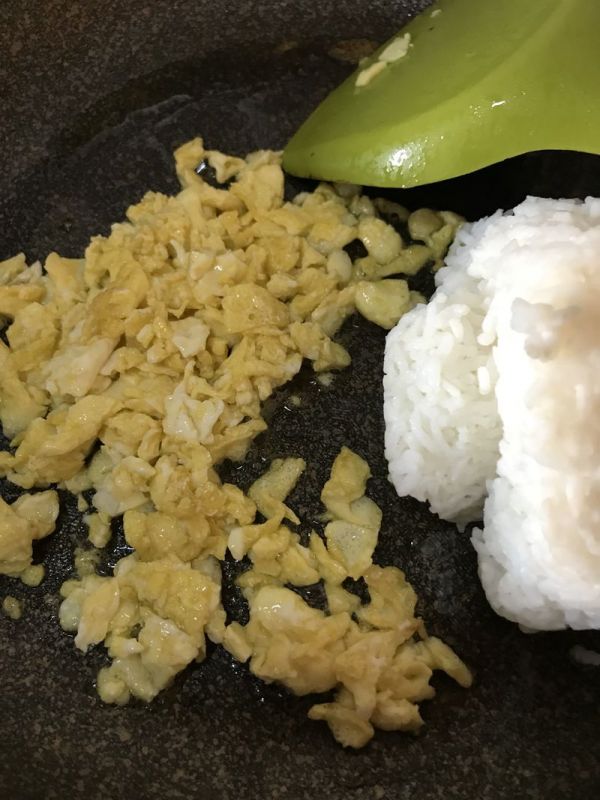 秋葵蛤蜊咖喱炒饭#Lady咖喱#